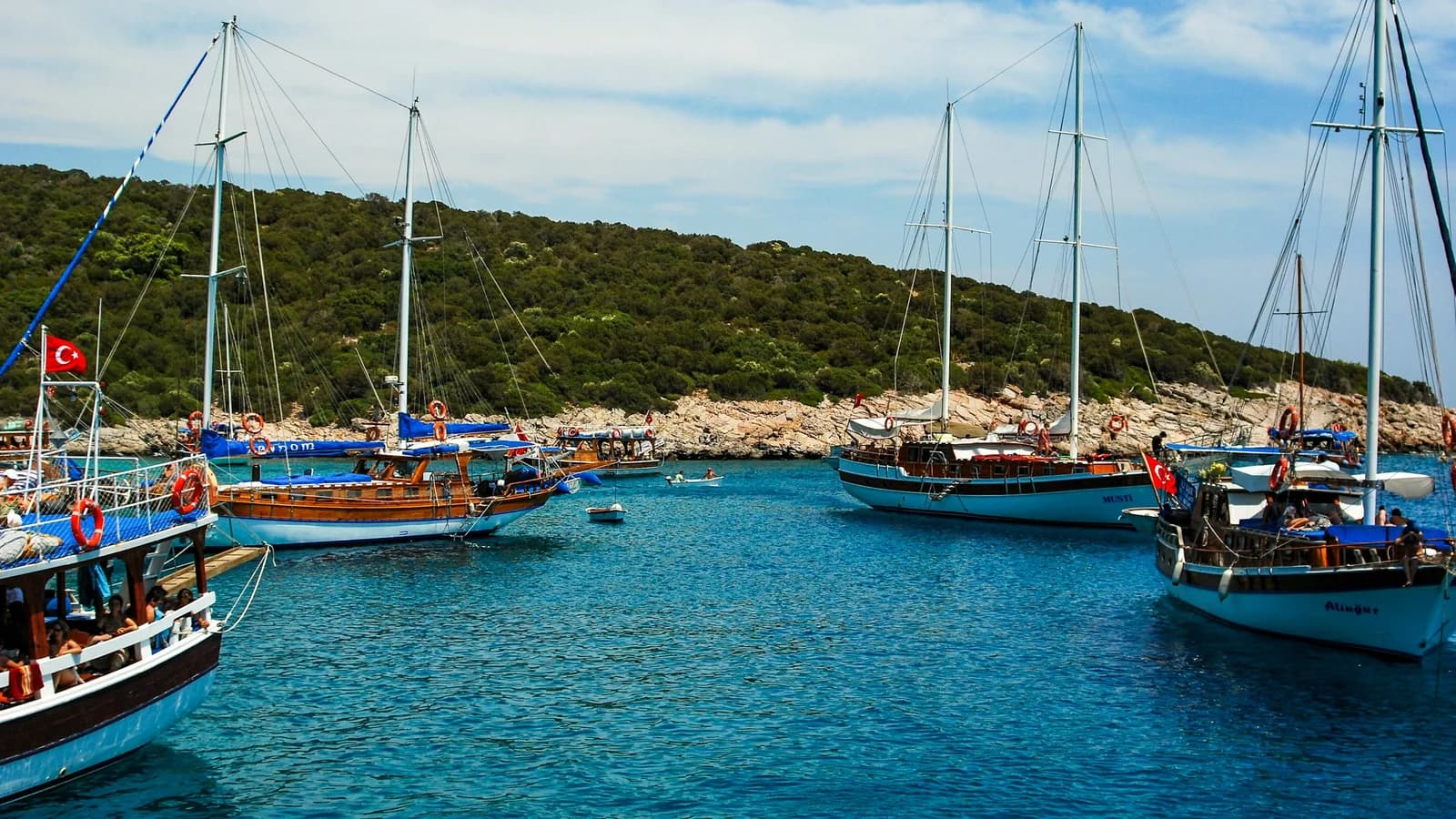 Gündoğan bölgesinde butik villa atmosferi